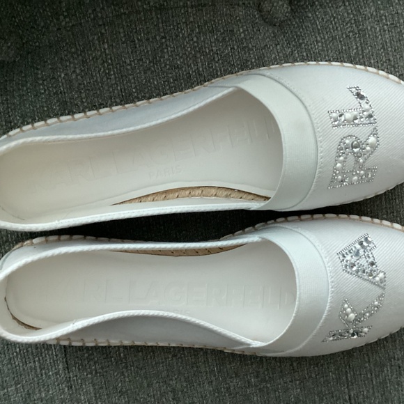 KARL LAGERFELD PARIS Manika Espadrille Loafer (Women), size 10M - Picture 11 of 15